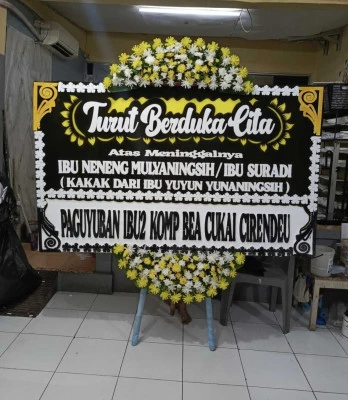 Papan Bunga di Cilandak