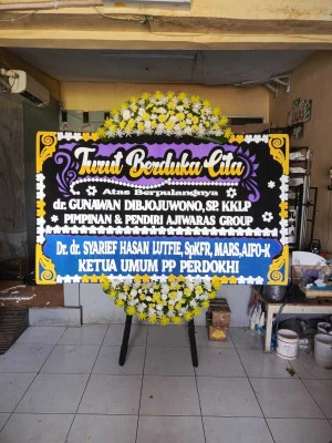 Papan Bunga di Cilandak